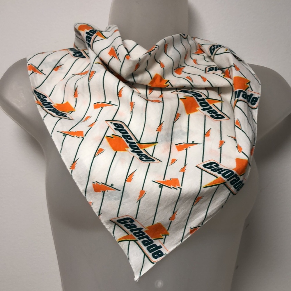 Vintage Gatorade Bandana Cotton 19 x 19 inches